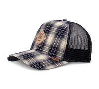 Djinns HFT Cap Denim Wishy Basecap Meshcap Trucker Kappe Logopatch Check Muster