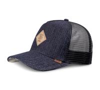 Djinns HFT Cap Denim Wishy Basecap Meshcap Trucker Kappe Logopatch Check Muster