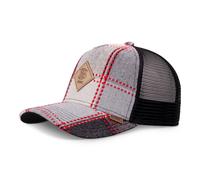 Djinns HFT Cap EmboCheck Basecap Meshcap Trucker Kappe Logo Patch Unisex Nuovo