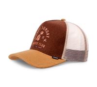 Djinns HFT Cap Lazy Barista Basecap Trucker Kappe Meshcap Beige Unisex