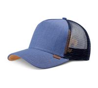 Djinns Hft Cappello Lino 2014 Blu Marino Berretto da Baseball Trucker Ha