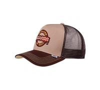 Djinns Cappello da baseball HFT Food Bacon Uomo Beige/Marrone/Giallo/Grigio scuro 55-60