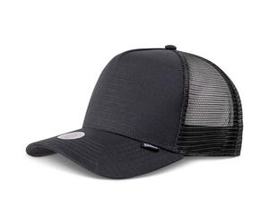 Djinns HFT Rib Stop Trucker Cap Nera Meshcap Rip Cappello Basic Mütze Nera OSFM