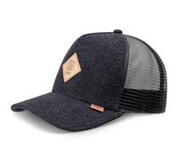Djinns HFT Trucker Cap KnobFab Basecap Mesh Offwhite Black Logo Patch Nuovo