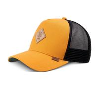 Djinns HFT Trucker Cap Plainlace Basecap Meshcap Kappe Lederpatch Logo Neuovo