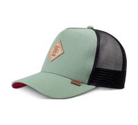 Djinns HFT Trucker Cap Plainlace Basecap Meshcap Kappe Lederpatch Logo Neuovo