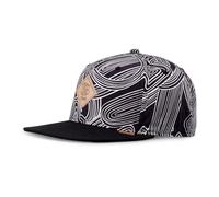 Djinns - MA Pattern (Black) - Snapback Cap Cappellino da baseball, Nero , Taglia unica