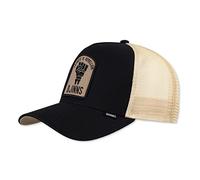 Djinns Rebellion Black Beige HFT Trucker Cap - One-Size