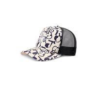 Djinns - Simple Aztek - Cappellino da camionista a rete, beige/nero, Taglia unica