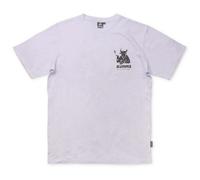 Djinns T-Shirt Bull Cheered Do Nothing Club DNC Logo Stampa in Cotone