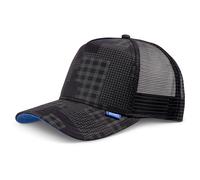 Djinns Trucker Cap HFT Camouflage Nera High Fitted Snapback in Rete Unisex