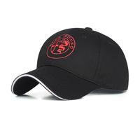 DJJNHF Berretto da Baseball per Alfa Romeo 4C Spider 2015-2019 Convertible, Cappello da Corsa Cotone Cappello da Sole Regolabile Golf Berretto Sport Esterni Regalo Uomo,Black
