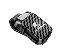 DJJNHF Porta Occhiali Auto per MG3 MG5 MG6 MG7 MG Navigator TF ZS GS GT, Auto Supporti,Clip per Carte di Credito,Supporto Magnetico per Occhiali da Visiera,A