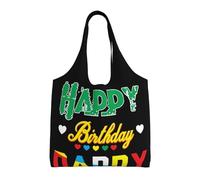 DJNGN Borsa tote in tela riutilizzabile Mio papà è un supereroe per la festa del papà, ideale come borsa per la spesa o come regalo da spiaggia.