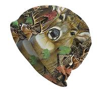 DJNGN Camo Deer Camouflage Hunting Adulto Unisex Cappello Lavorato a Maglia Beanie Inverno Outdoor Cappello Caldo Passamontagna Copricapo per Regali