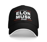 DJNGN Cappelli Elon Musk 2028 Elon-Musk for President Cappello da Baseball