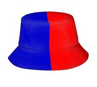 DJNGN Cappello da Pescatore con Bandiera di Haiti per Uomo e Donna, Cappelli Estivi ripiegabili, Berretto da Pescatore per Esterni