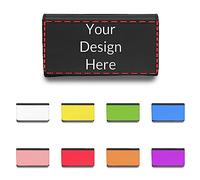 DJNGN Custodia per occhiali personalizzata, testo fotografico personalizzato nome Borsa per occhiali da sole portatile in neoprene regalo per donne uomini bambini ragazze ragazzi