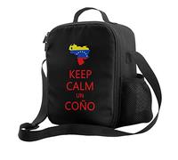 DJNGN Keep Calm Un Cono Sos Venezuela Portatile Isolamento Termico E Conservazione Del Freddo Borsa Pranzo Picnic Campeggio