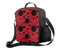 DJNGN Ladybug Point Isolamento termico portatile e pranzo al sacco per la conservazione del freddo Picnic Camping