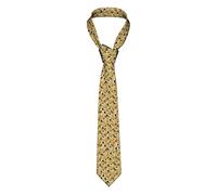 DJNGN Mr Doge Meme Print Cravatta da uomo Classiche cravatte formali per uomo Business Party