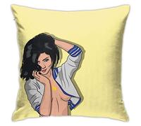 DJNGN Pillowcase Federa Decorativa Quadrata Jhene Aiko Federa Multicolore Jhene Aiko Generalduty