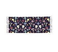 DJNGN Shawls Thin Blanket And Wraps Psychedelic Hippie Trippy Mushroom Personalized Scarfs Winter Get Well Soon Gifts For Women