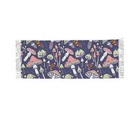 DJNGN Shawls Thin Blanket And Wraps Psychedelic Hippie Trippy Mushroom Scarf Winter Funny Gifts