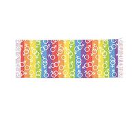 DJNGN Shawls Thin Blanket Wraps Thin And Light Lgbt Love Wins Scarfs For Women Fashion Silk Winter Get Well Soon Gifts For Women