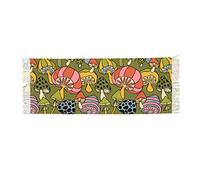 DJNGN Shawls Thin Blanket Wraps Thin And Light Psychedelic Hippie Trippy Mushroom Scarf For Women Winter Gifts For Girlfriend