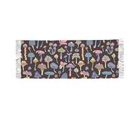 DJNGN Shawls Thin Blanket Wraps Thin And Light Psychedelic Hippie Trippy Mushroom Scarfs For Women Polyester Winter Gifts For Men
