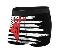 DJNGN Slip Boxer Elasticizzati Traspiranti da Uomo Lineman Flag