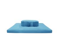DJOAIUYF Cuscino da meditazione, yoga, rotondo, in velluto, ciotola di grano saraceno, cotone, lavabile in lavatrice, ferro da stiro, cuscino da pavimento, rotondo, cuscino da yoga