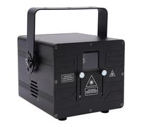 DJOAIUYF Luce da discoteca, luce per feste, DJ RGB, animazione a colori, per feste, discoteca, illuminazione da DJ con DMX 512, controllo vocale, per Halloween KTV Live