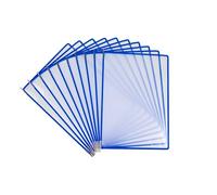 Djois 924011 - Pivot Pocket Tarifold Pro, A4, PP, blu, 10 pezzi, facile da usare, durevole, 10 anni, produzione europea, ecologico, riciclabile al 98%