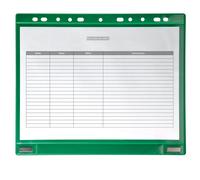Djois - B181125 - Buste forate - per supporti magnetici ad anelli - A4 - verde - Djois - conf. 5 pezzi - 92171 - Conf. da 1 Pz.