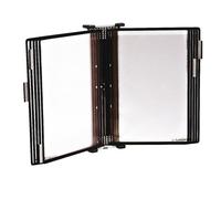 Djois - B414507 - Leggio antibatterico - da muro - 10 buste - A4 - nero - Djois - 92178 - Conf. da 1 Pz. - B414507