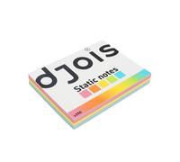 Djois made by Tarifold 200610 - Taccuino Static Notes 250 pagine colori (rosa, arancione, giallo, verde, blu) - M 100 x 75 mm)