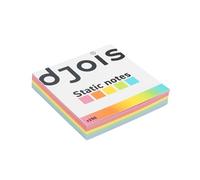 Djois made by Tarifold 200610 - Taccuino Static Notes 250 pagine colori (rosa, arancione, giallo, verde, blu) - 75 x 75 mm