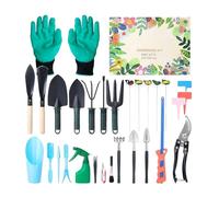 Djowyh Calendario 'Avvento per Natale, 24 giorni, per giardino, piccole , calendario 'Avvento, per esterni, giardino, cortile, terrazza, vacanze, compleanno, giardiniere