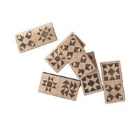 Djowyh Gioco Domino, 28 pezzi, gioco di domino in legno | Domino Puzzle Gioco,Per Sviluppare capacità di pensiero logico per bambini in età prescolare ragazze asili e famiglie