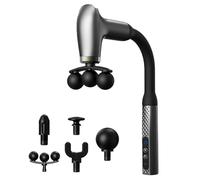 Djowyh Massaggiatore Portatile - Massaggiatore Elettrico per Sollievo del Collo - Macchina per la Percussione e l'Impastamento,per Donne Uomini Adulti Compleanno Natale Mamma Papà Moglie Ufficio Casa