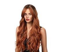 Djowyh Parrucche lunghe ricci per donne, parrucche lunghe per donne | Parrucca anteriore in pizzo resistente al calore - Comodo strumento per lo styling dei sentieri, accessorio per capelli alla moda