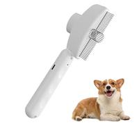 Djowyh Spazzola A Vapore Per Gatti,Spazzola A Vapore Per Cani E Gatti - Pettine Rimuovipelo Ricaricabile USB Serbatoio Ricaricabile Per Razze Piccole Medie Grandi Pulizia Massaggiante