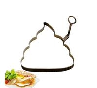 Djowyh Stampi per uova da friggere, speciali stampi per pancake, resistenti ai graffi, antiscivolo, facili da pulire, utensili da cucina per la colazione per bambini