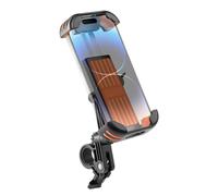 Djowyh Supporti per Telefono su Motocicletta | Supporto Girevole Per Bicicletta | Gancio Antiscivolo Regolabile Con Rotazione Resistente Per Montaggio Quotidiano Su Manubrio