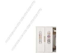 Djowyh Supporto per cerchietto da parete - 2 pezzi elastico da appendere - Fascia per capelli da parete | per studentesse donne donne armadio camera da letto bagno camera degli studenti