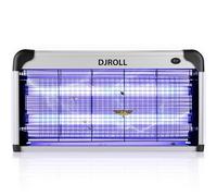 DJROLL Zanzariera Elettrica Lampada Antizanzare da Interno 30W Anti Trappola Zanzare Elettrica Anti Insetti per Casa Ufficio Patio Cucina