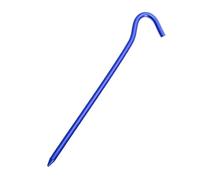 DJSKLDF Picchetti da Tenda 18cm Question Mark Aluminum Tent Floor Hooks Extended all Stakes for Outdoor Camping Tents(10pcs Blue)