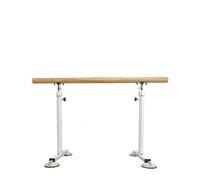 DJSKLDF Sbarra Danza Classica Home Dance Bar 1 m Leg Pressing 80-120 cm Altezza Regolabile Strumento ausiliario for la Pratica dell'equilibrio per Danza(White)